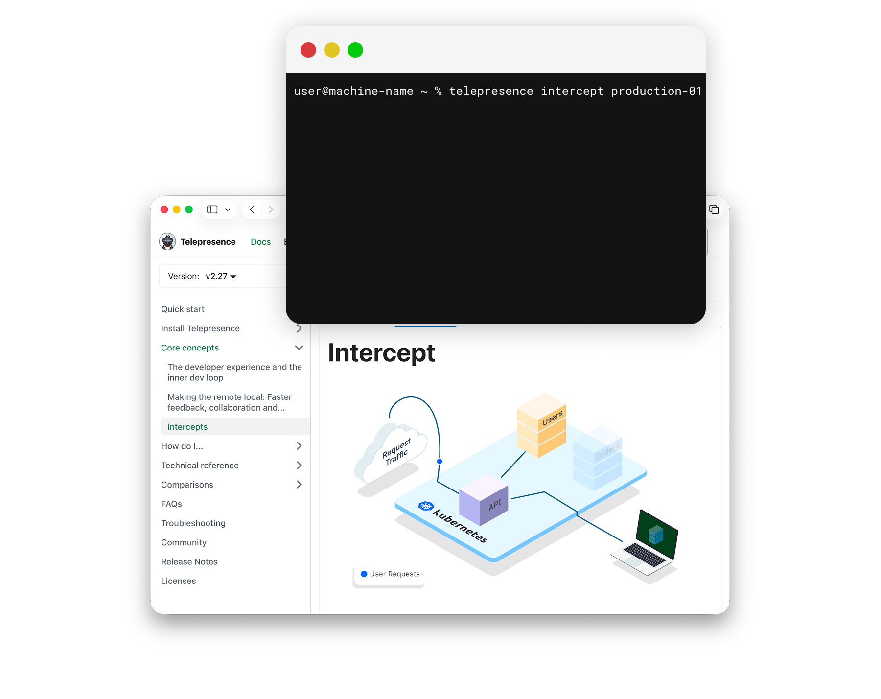 CLI Telepresence